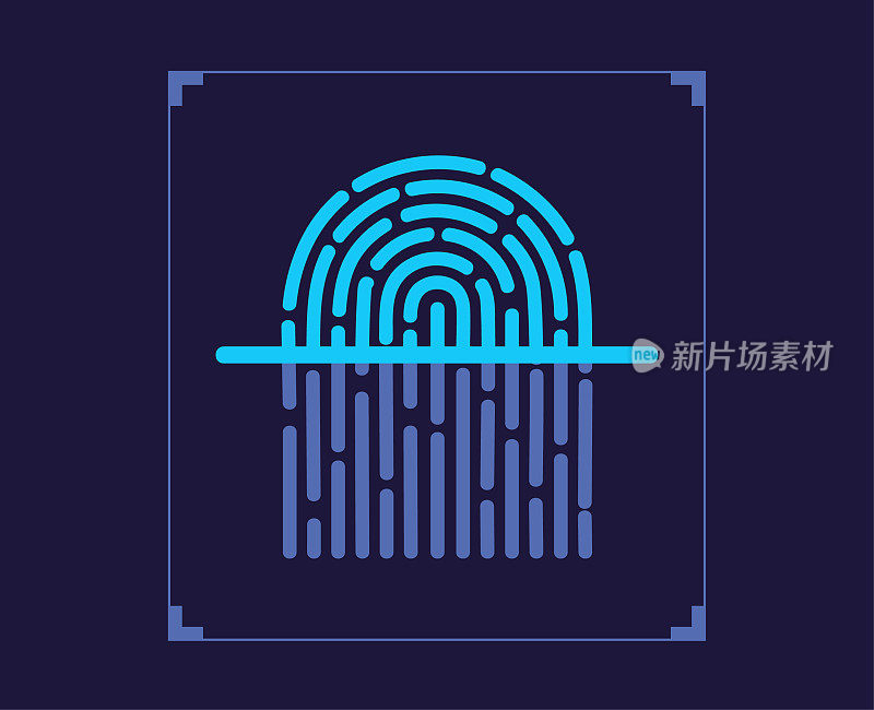 Fingerprint scanner Scanning Fingerprint